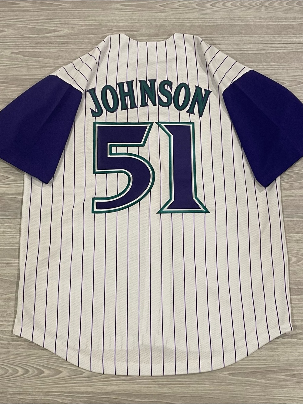 Majestic Arizona Diamondbacks Randy Johnson #51 Jersey Men’s Size 40 Medium